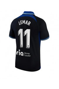 Atletico Madrid Thomas Lemar #11 Fotballdrakt Borte Klær 2022-23 Korte ermer